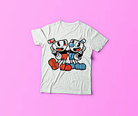 Футболка YOUstyle Cuphead 0176 140(12Y) White