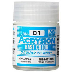 Acrysion Base Color (18 ml) Base White