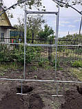 Каркас теплиці "Західна-4" 3х4х2м, труба 20х20х2 мм, фото 7