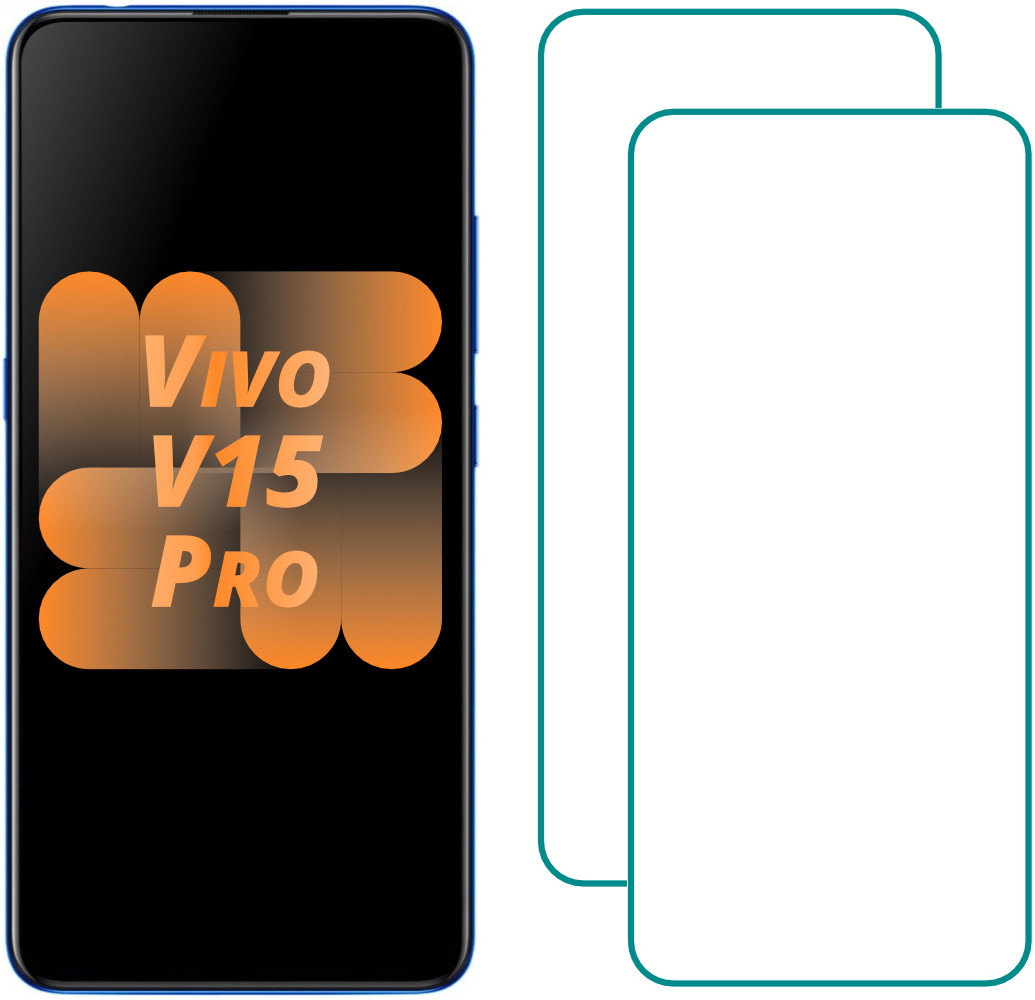 Комплект Vivo V15 Pro Захисні Стекла (2 шт.) (Виво В15 Про)
