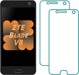 Комплект ZTE Blade V8 Захисні Стекла (2 шт.) (ЗТЕ Блейд В8)