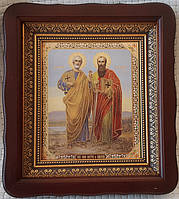 Икона святых апостолов Петра и Павла на подарок 23*26см