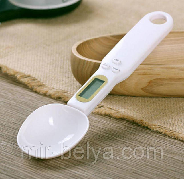Мірна ложка-ваги Digital Spoon Scale електронна цифрова до 500 г White, фото 1