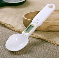 Мерная ложка-весы Digital Spoon Scale электронная цифровая до 500 г White