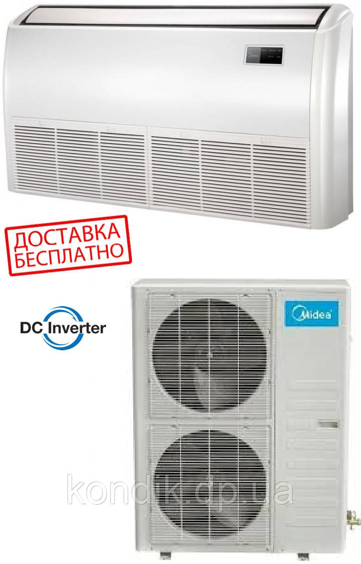 Кондиционер MIDEA MUE-55HRDN1-Q Inverter Напольно-потолочный - фото 1 - id-p1184045978