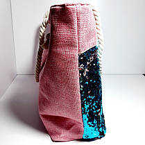 Пляжна сумка текстильна річна, фото 3