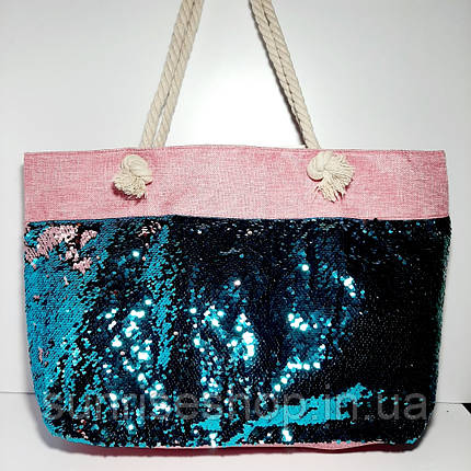 Пляжна сумка текстильна річна, фото 2