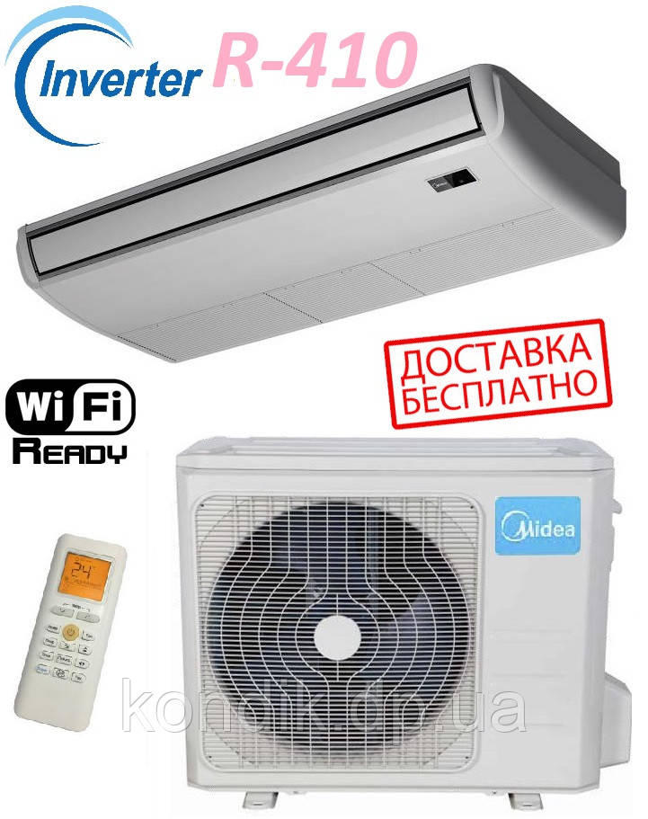 Кондиціонер MIDEA MUE-24FNXDO Inverter Полотно-стельовий