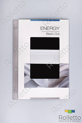 Рулонні штори День-Ніч "ENERGY" (Black Out) Albedo Design, ціна за 0,5 м.кв, фото 1