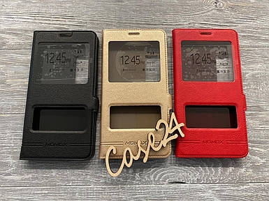 Шкіряний чохол книжка Momax на Meizu Pro 7 Plus (3 кольори)