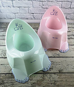 Горщик дитячий Музичний Кролики PO-058 Tega Baby Польща