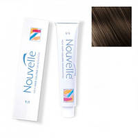 Крем-краска для волос Nouvelle Hair Color 4 средне-коричневый 100 мл