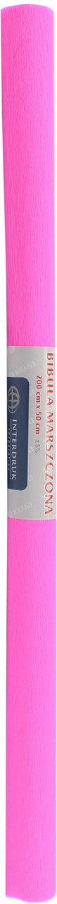 Папір гофра 2м х50см №11/990688 (св.-рожевий)(10)(100)/Interdruk/, фото 1