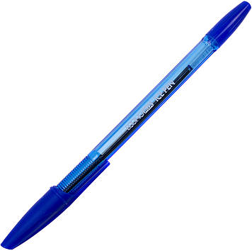 Ручка кульк. "Economix" №E10186-02 Ice Pen 0,5мм синя,напівпрозор.(50)(1000)