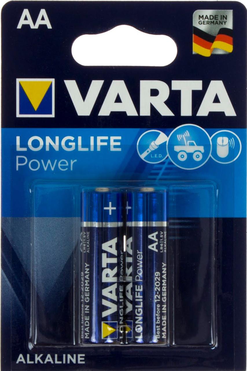Батарейки Varta high energy/longlife power LR-06/блістер 2шт (20)(100), фото 1