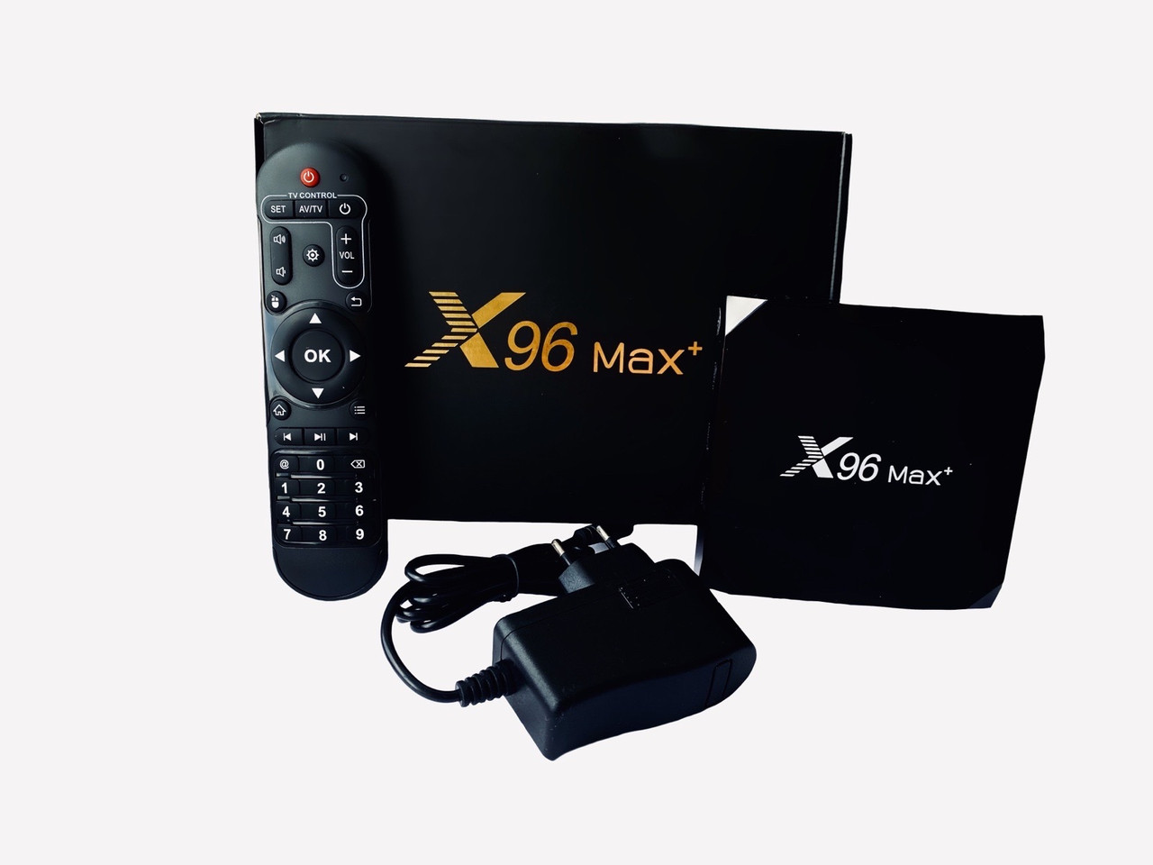 Смарт-приставка IPTV (Ram 4 GB/Накопичувач 32 GB) X96 MAX + Smart TV Box S905 X3 Android-9