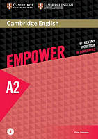 Cambridge English Empower A2 Elementary Workbook with Answers with Downloadable Audio