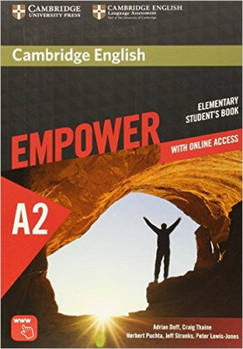 Cambridge English Empower A2 Elementary Student's Book with Online Assessment and Practice, and Online Workbook