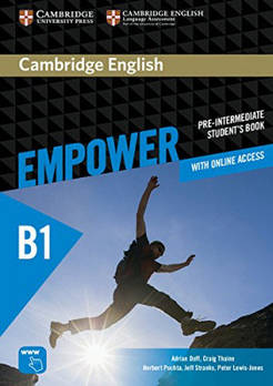 Cambridge English Empower B1 Pre-Intermediate Student's Book with Online Assessment and Practice, and Online Workbook