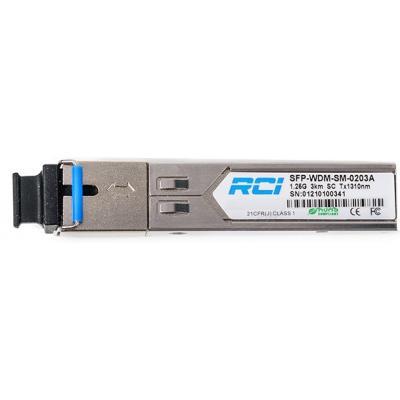 Модуль SFP 1G, 20km, LC, Tx 1550nm RCI (SFP-WDM-SM-0220BD-LC) - Вища Якість та Гарантія! - фото 1 - id-p1184165748