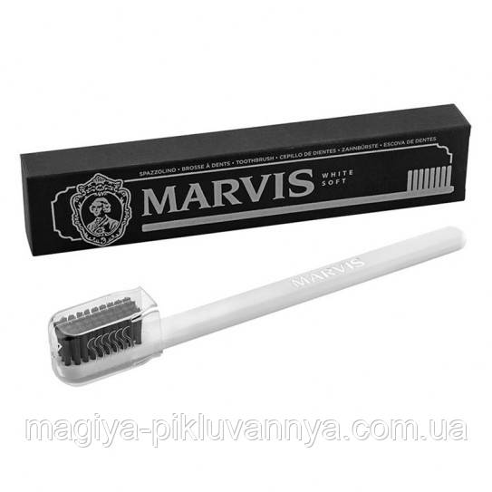 Зубна щітка Біла Marvis Soft Toothbrush White (м'яка), арт.110742