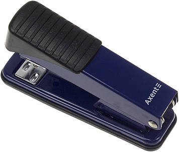 Степлер "Axent" №24/6 25арк №4925-02 Exakt-2 метал. синій(12)