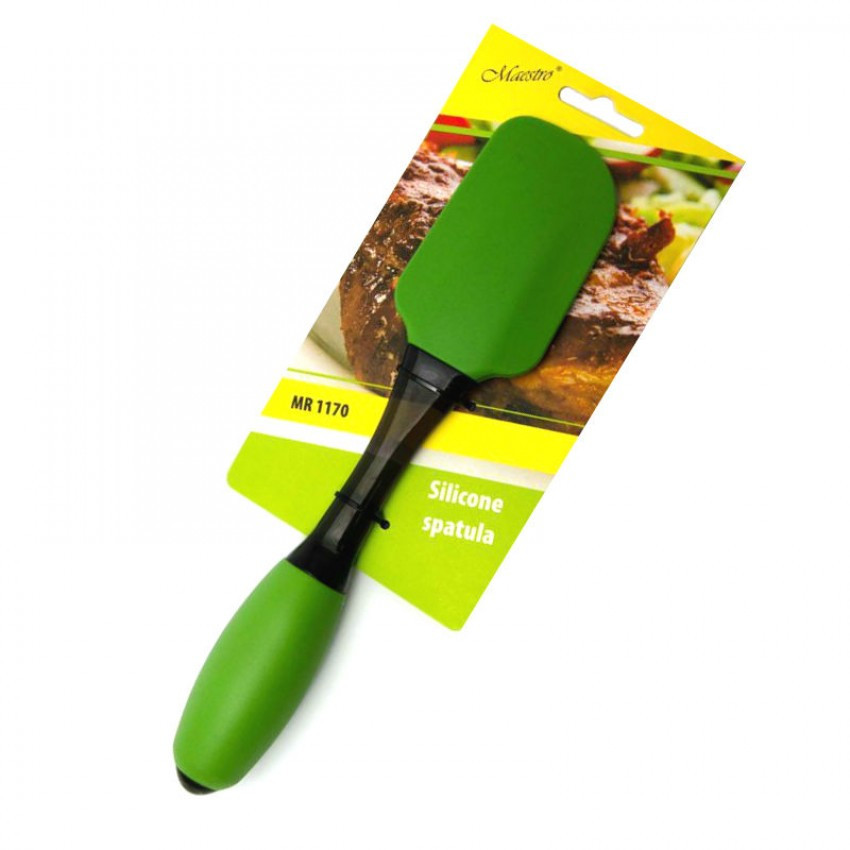 Силіконова лопатка Maestro зелена MR1170, фото 1