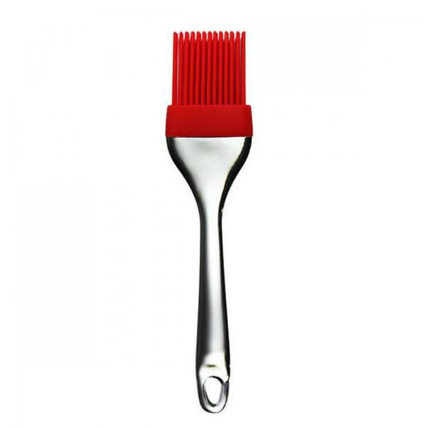 Силіконовий пензлик Maestro 22 х 5,5 см червоний MR1581