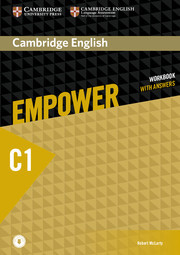 Cambridge English Empower C1 Advanced Workbook with Answers with Downloadable Audio