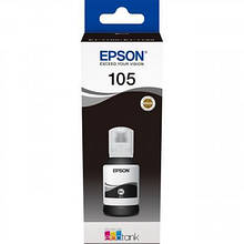 Контейнер з чорнилом Epson 105 black pigmented (C13T00Q140)