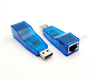 Мережева карта USB 2.0 to LAN 15 Mb Ethernet RJ45, фото 3