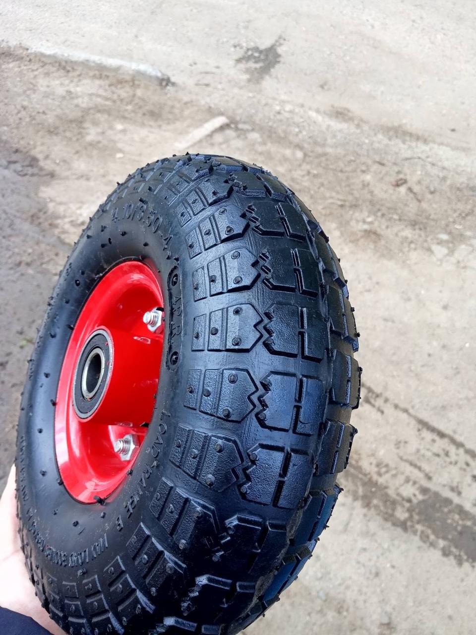 Колесо для тачки 3.50-4 пневматичне, фото 1