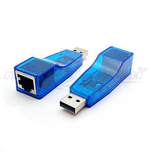 Мережева карта USB 2.0 to LAN 15 Mb Ethernet RJ45, фото 1