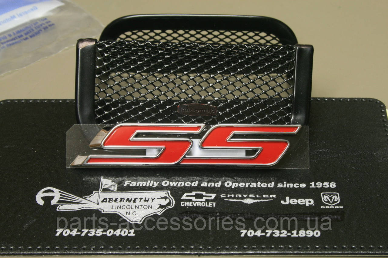 Chevrolet Camaro 2010-2015 Задня емблема значок SS на багажник Новий Оригінал, фото 1