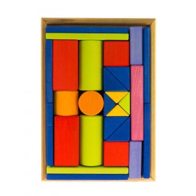 Конструктор Nic деревянный Прованс маленький 27 эл. (NIC523306), фото 1