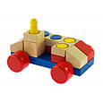 Конструктор Nic cubio деревянный Машинка (NIC2141), фото 6