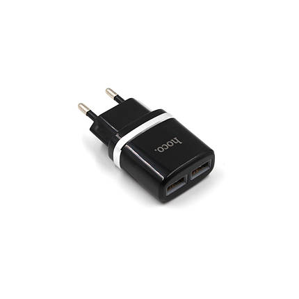 Адаптер Hoco 2 USB C12, фото 1