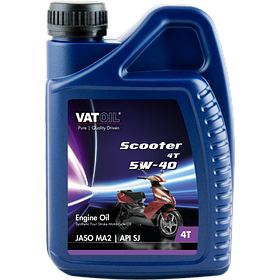 Масло для 4т скутера 5W-40-синтетичне Vatoil Scooter 4T Synthetic 5W40 / 1л. від KROON OIL