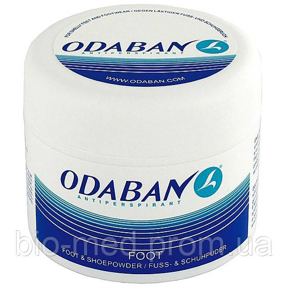 Odaban Foot and Shoe Powder — Порошок-присипка для ніг і взуття, 50 г, фото 1