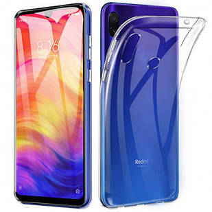 Чохол Epic для Xiaomi Redmi Note 7 силіконовий прозорий (ксиомі сяоми середні нот 7)