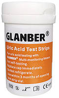 Тест-полоски GLANBER UA01 (мочевая кислота) 25 шт