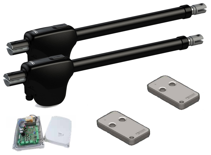 Комплект автоматики для розпашних воріт Roger KIT MONOS4/220