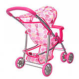 Коляска для ляльок Melogo 9304BW-T/025 (pink), фото 3