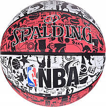 М'яч баскетбольний Spalding NBA Graffiti Outdoor Size 7