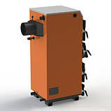 Твердопаливний котел з електронною автоматикою і вентилятором KOTLANT серії КГУ — 16 кВт (КОТЛАНТ), фото 3