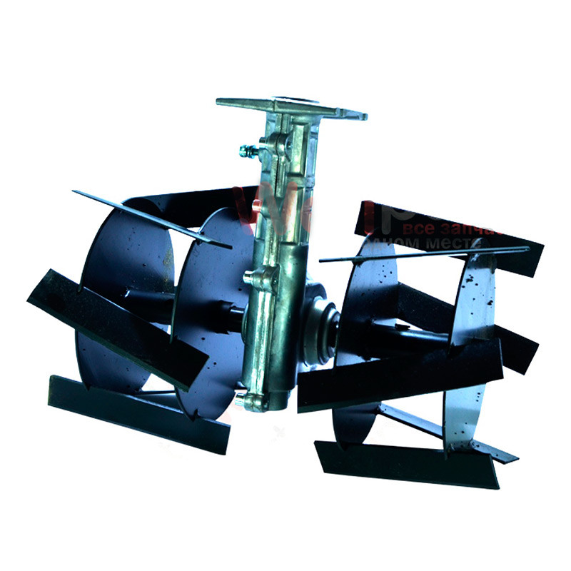 Насадка культиватор тюпка косі ножі для мотокоси (вал 9 шліц на 28 мм), фото 1