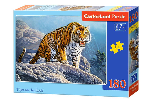 Пазли 180 елементів Castorland 018451 Величний тигр, фото 2