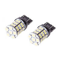 Лампи PULSO/габаритні/LED T20/W3x16q/48SMD (6*5050+42*3528)/12v/White/2 конт (LP-20480)