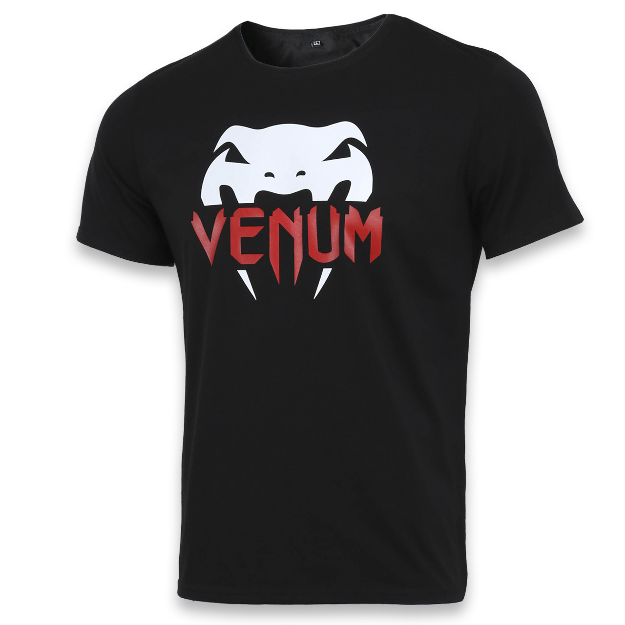 Футболка спортивна чорний VENUM №1 Ф-10 BLK XL(Р) 19-910-020, фото 1