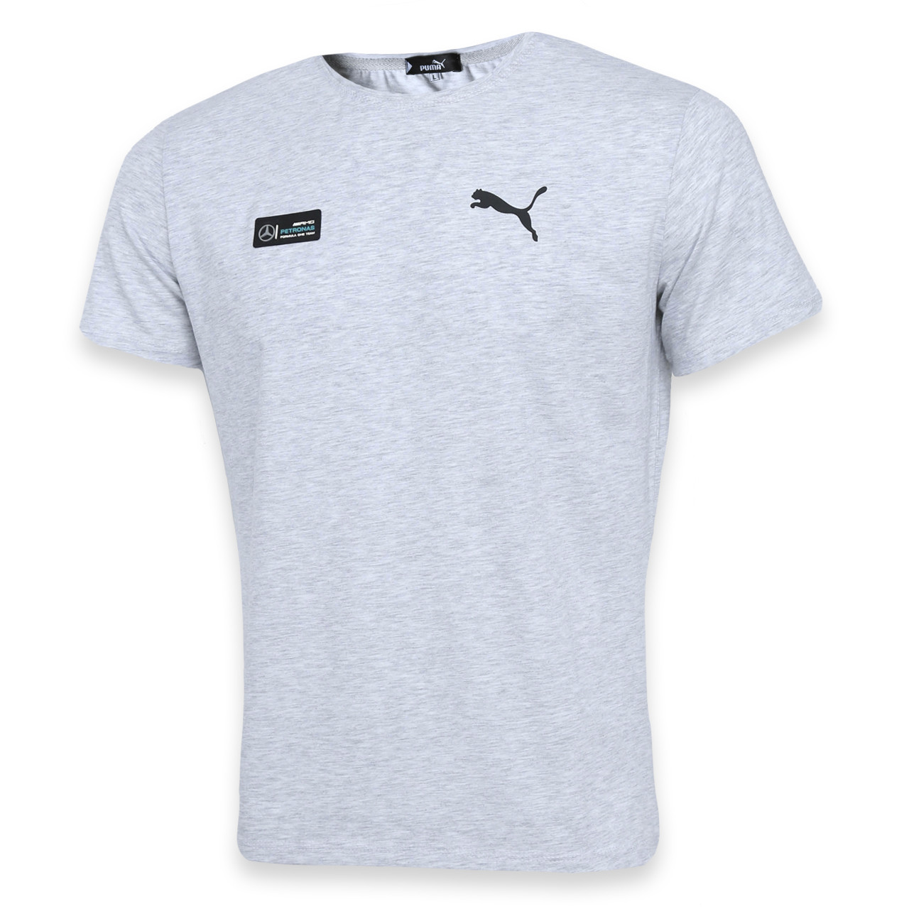 Футболка спортивна бел меланж PUMA - Mercedes Ф-10 WTGRI L(Р) 20-916-020, фото 1